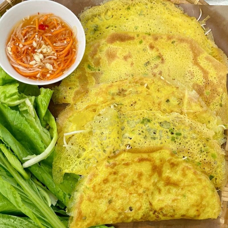 Bước 5 Thành phẩm Bánh xèo miền Tây