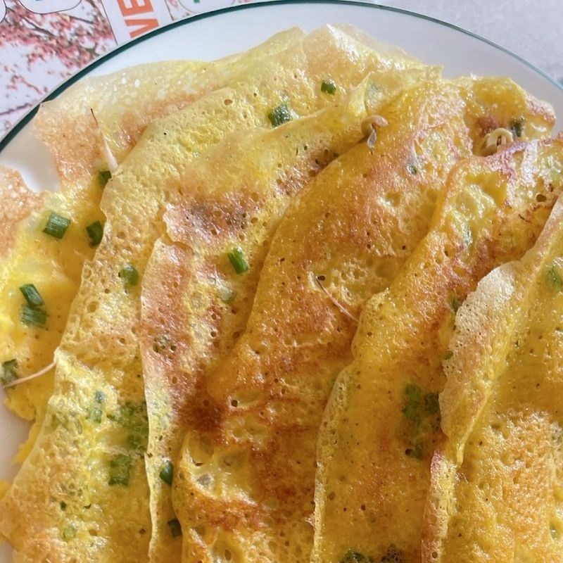 Bước 5 Thành phẩm Bánh xèo miền Tây