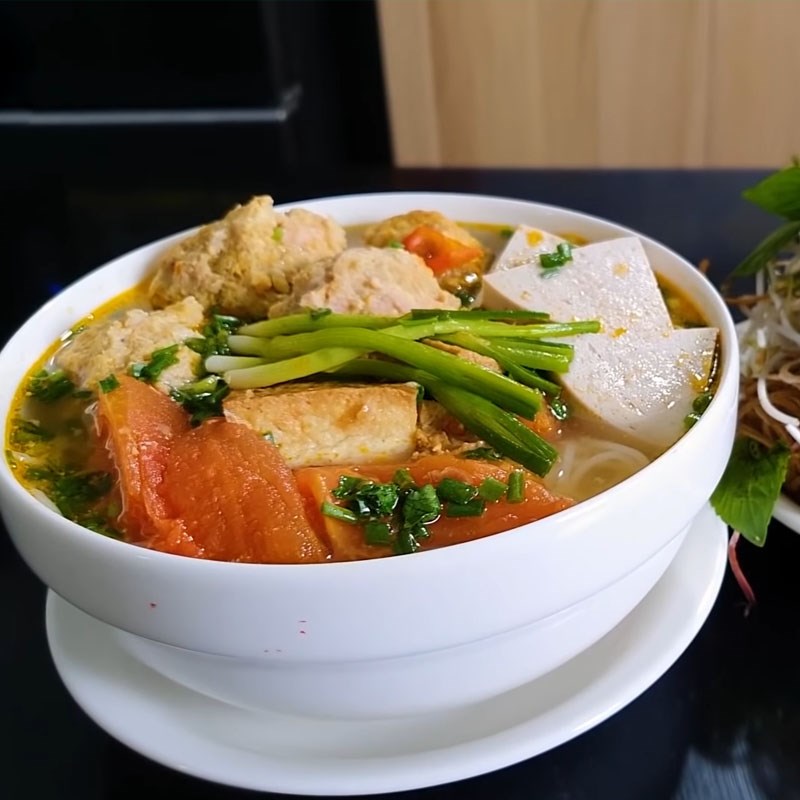 Bước 6 Thành phẩm Bún riêu tôm khô