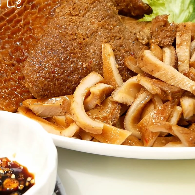 Bước 6 Thành phẩm Lòng bò khìa bằng nồi áp suất điện