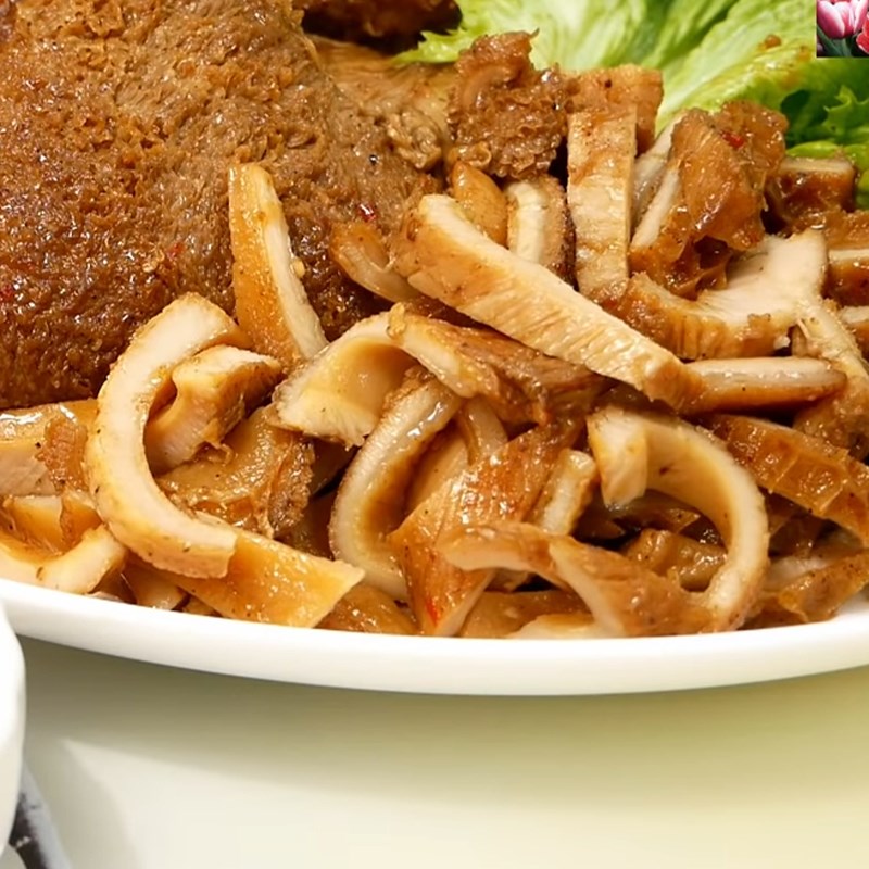 Bước 5 Thành phẩm Lòng bò khìa ngũ vị