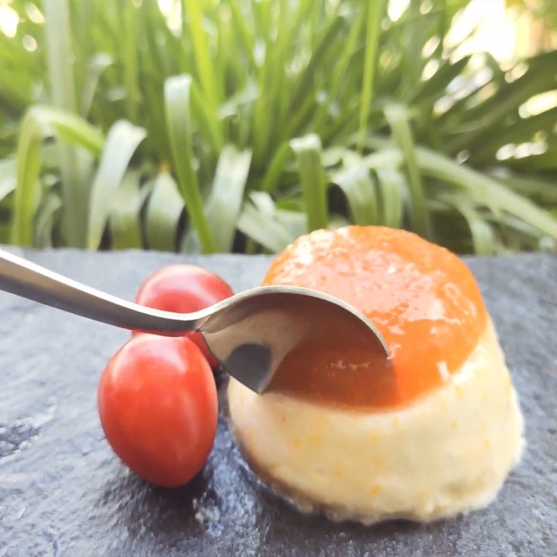 Bước 6 Thành phẩm Panna cotta mận