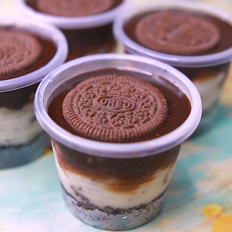 Bước 5 Thành phẩm Pudding oreo