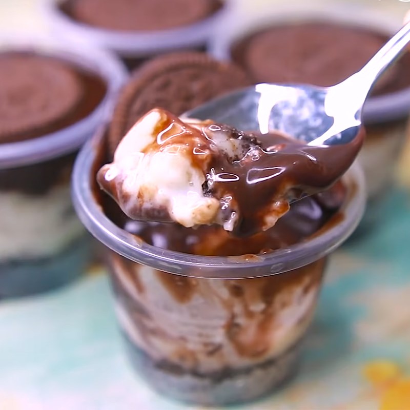Bước 5 Thành phẩm Pudding oreo