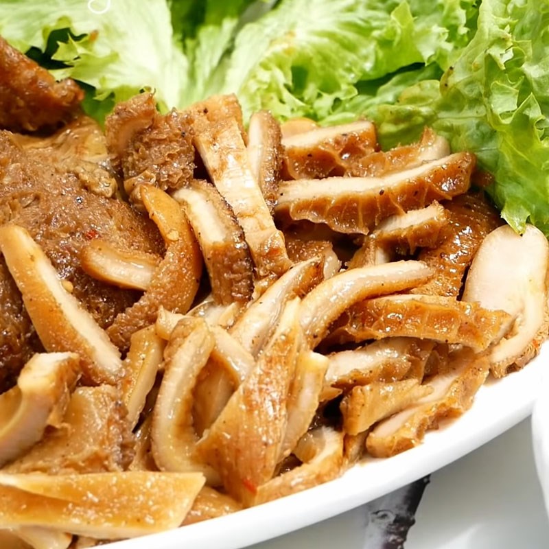 Bước 6 Thành phẩm Lòng bò khìa bằng nồi áp suất điện