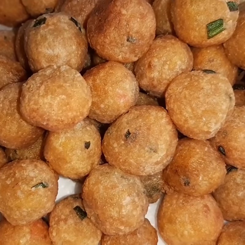 Bước 7 Thành phẩm Tôm viên chay