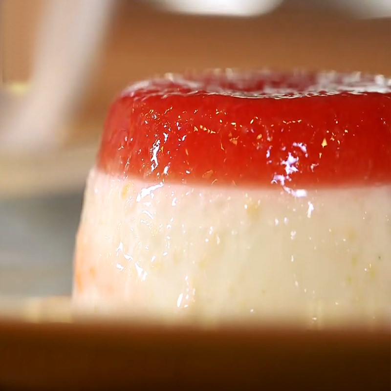 Bước 6 Thành phẩm Panna cotta mận dừa
