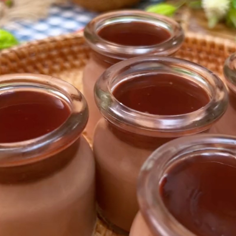 Bước 5 Thành phẩm Panna cotta socola (Công thức từ kênh tiktok Cách Nấu Ngon cùng Cách Nấu Ngon)