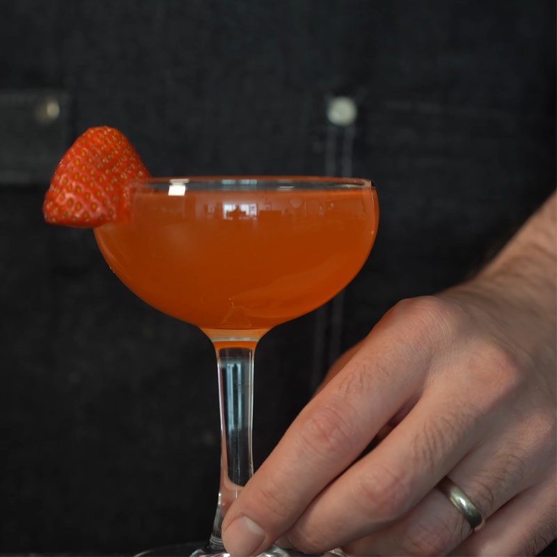 Bước 4 Thành phẩm Cocktail dâu tây chanh
