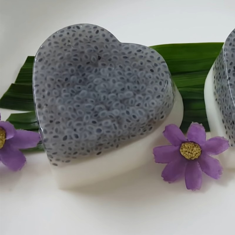 Bước 5 Thành phẩm Thạch sữa chua hạt é