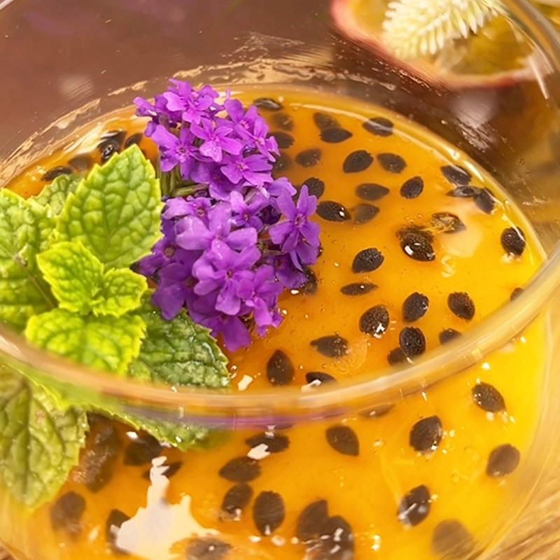 Bước 4 Thành phẩm Panacotta chanh dây (Công thức được chia sẻ từ TikTok Cách Nấu Ngon cùng Cách Nấu Ngon)