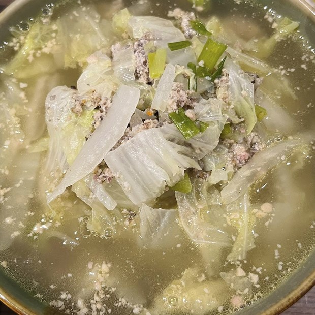 Bước 3 Thành phẩm Canh cải thảo thịt bằm