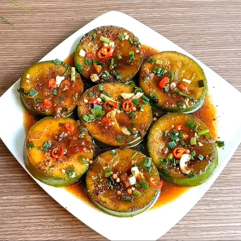 Bước 4 Thành phẩm Bầu kho tiêu