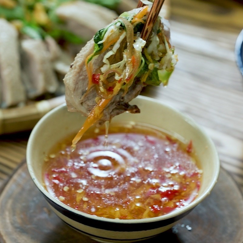 Bước 3 Thành phẩm Nước mắm gừng