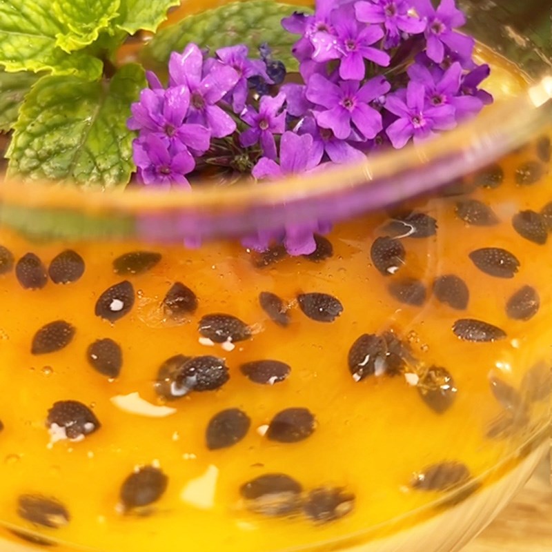 Bước 4 Thành phẩm Panacotta chanh dây (Công thức được chia sẻ từ TikTok Cách Nấu Ngon cùng Cách Nấu Ngon)