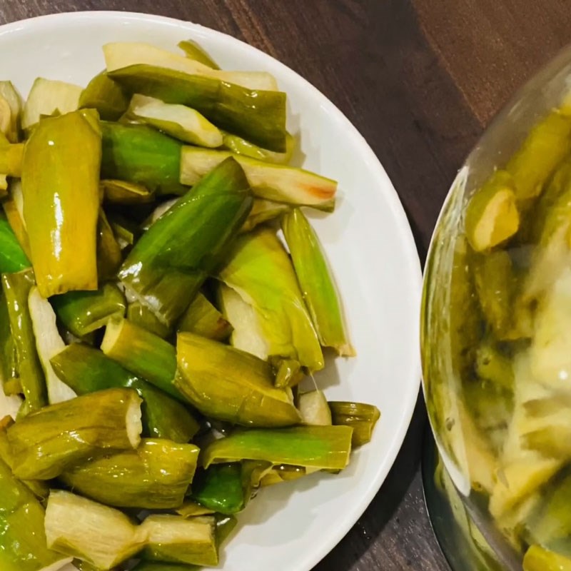 Bước 4 Thành phẩm Dưa môn muối chua ngọt
