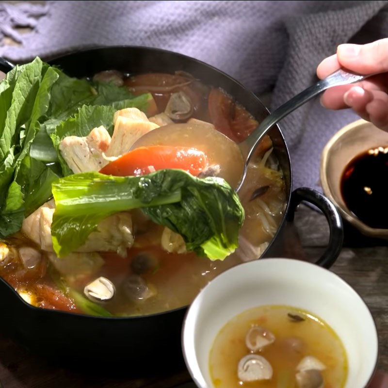 Bước 5 Thành phẩm Lẩu cá hồi chanh dây