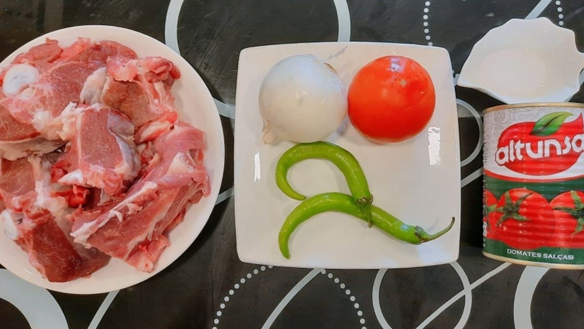 Nguyên liệu món ăn thịt cừu hầm