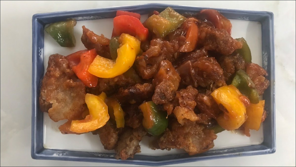 Thịt heo xào chua ngọt (công thức được chia sẻ từ người dùng)