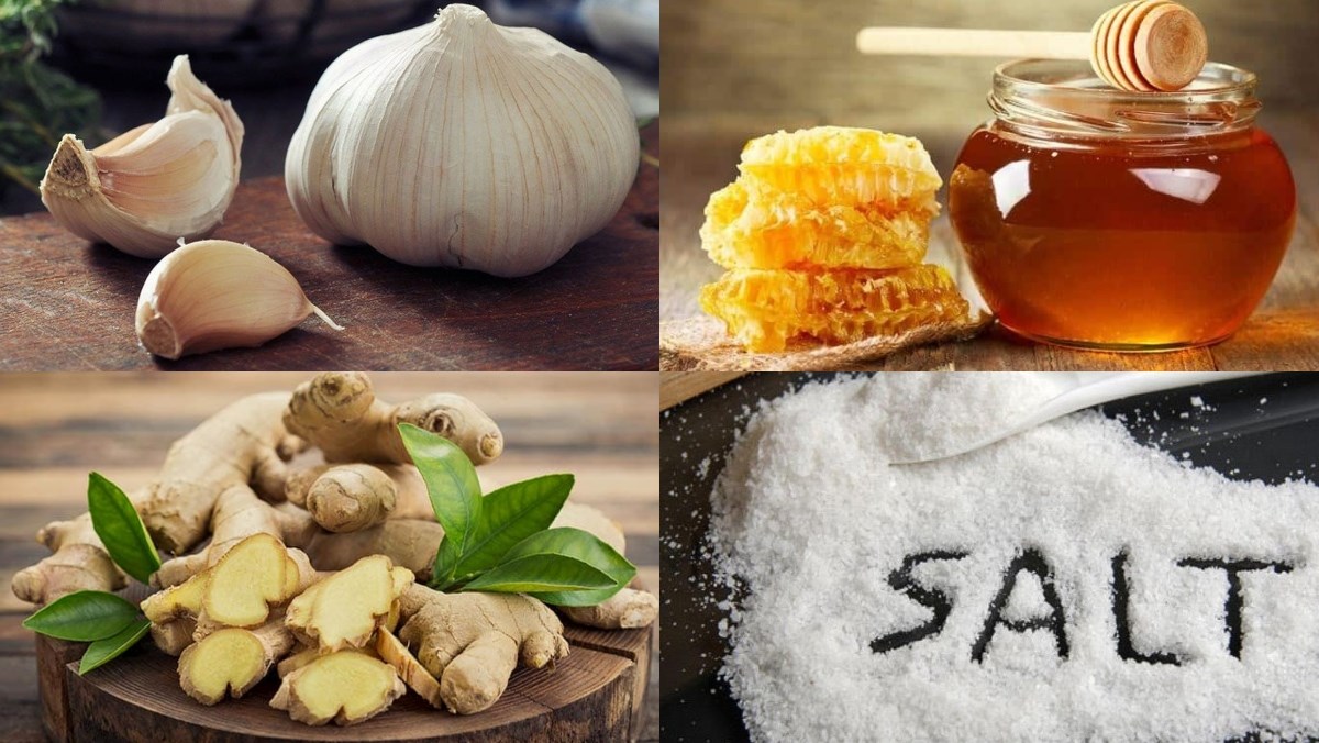Nguyên liệu món ăn tỏi hấp mật ong