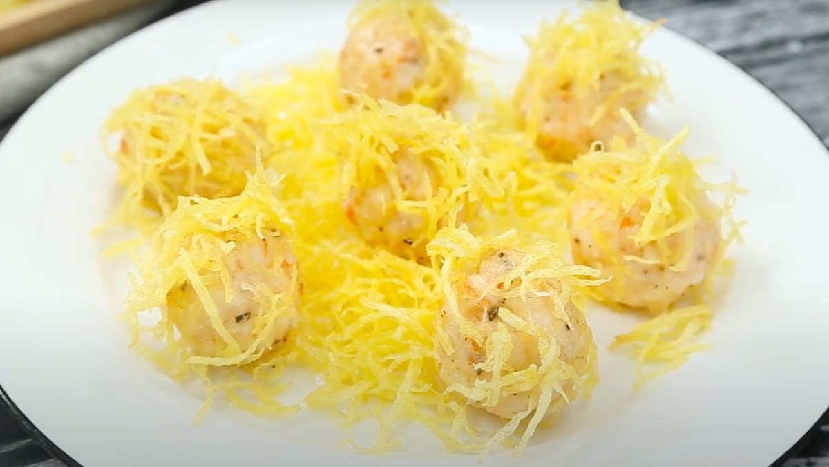 Tôm chiên phô mai