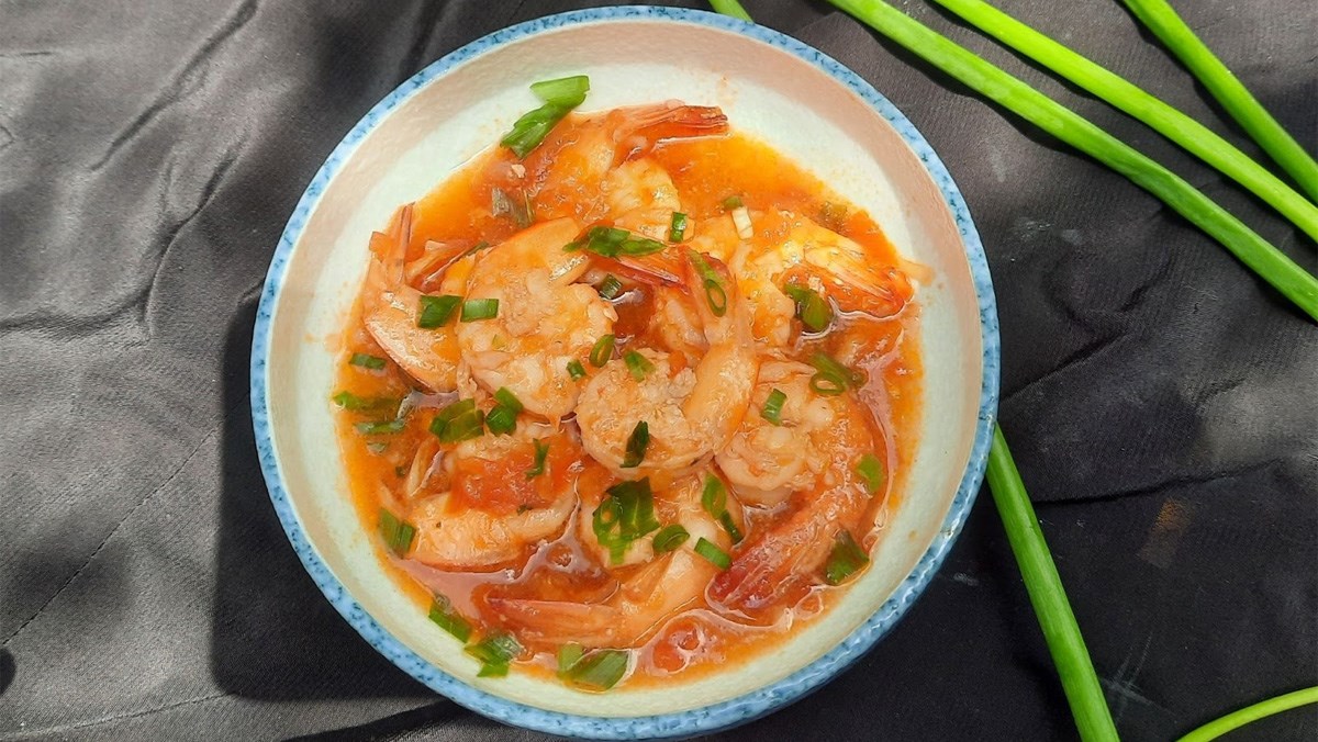 Tôm sốt cà chua (công thức được chia sẻ từ người dùng)