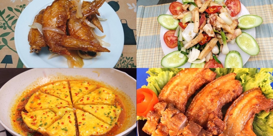 Tổng hợp 34 cách làm món chiên nước mắm đậm đà, hấp dẫn và đơn giản tại nhà 1 tong hop 10 cach lam cac mon an tu ruoi ngon la mieng hap dan avt 1200x676 1