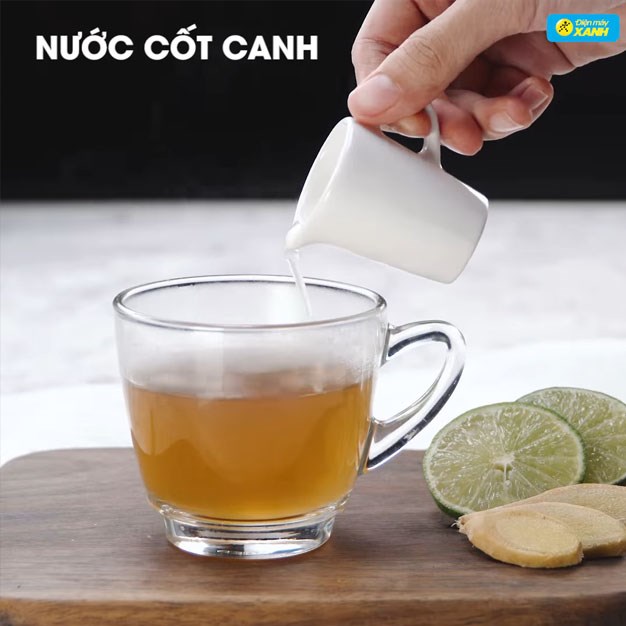 Bước 3 Pha trà Trà chanh - gừng - mật ong