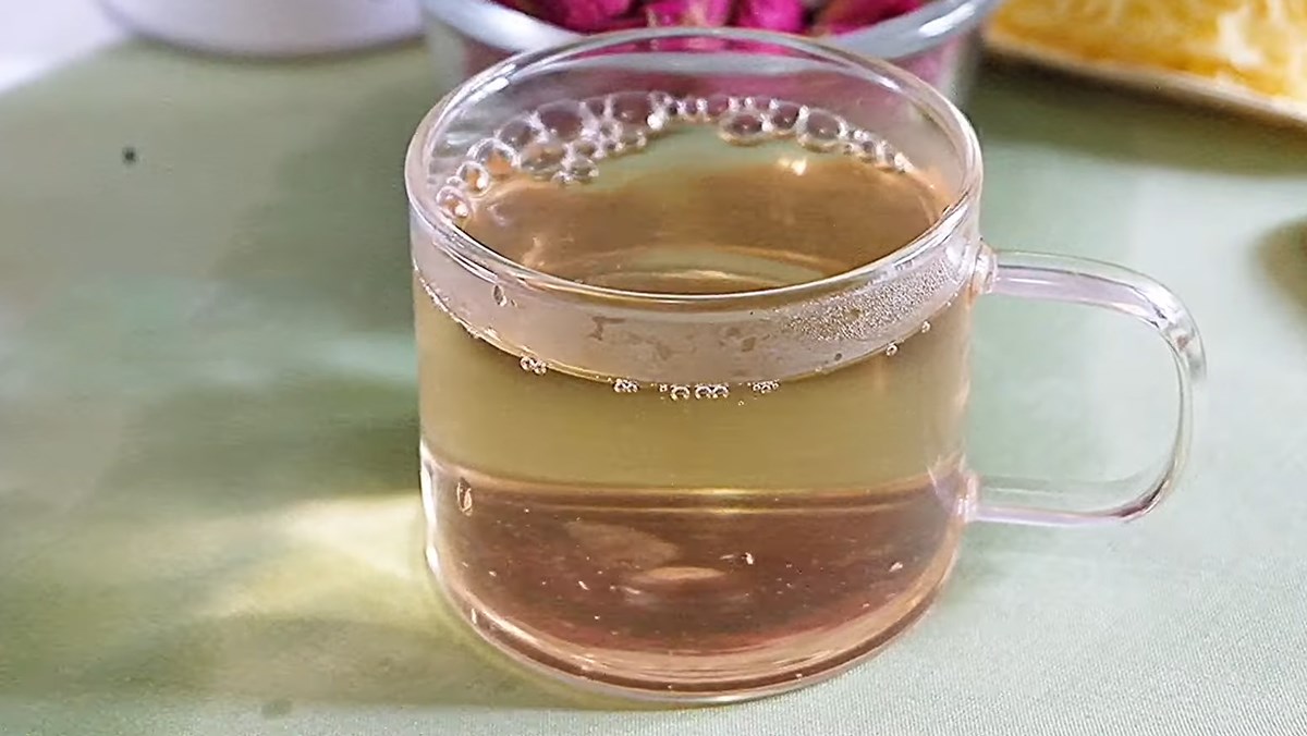 Trà hoa hồng khô