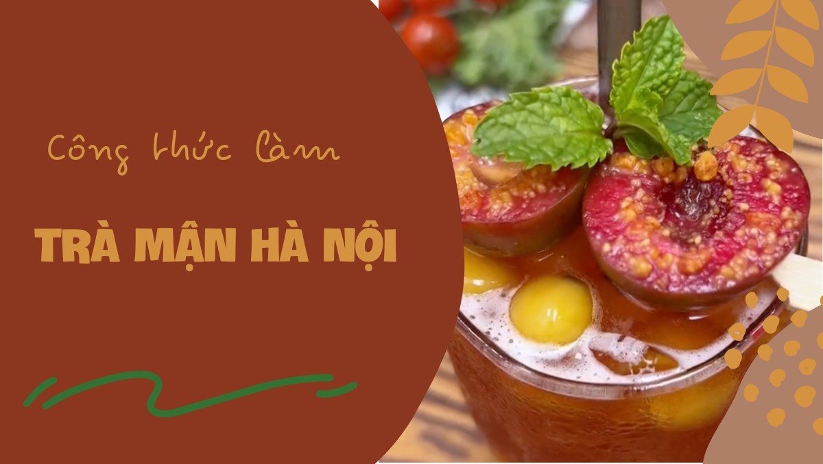 Trà mận hà nội (Công thức từ tiktok Cách Nấu Ngon cùng Cách Nấu Ngon)