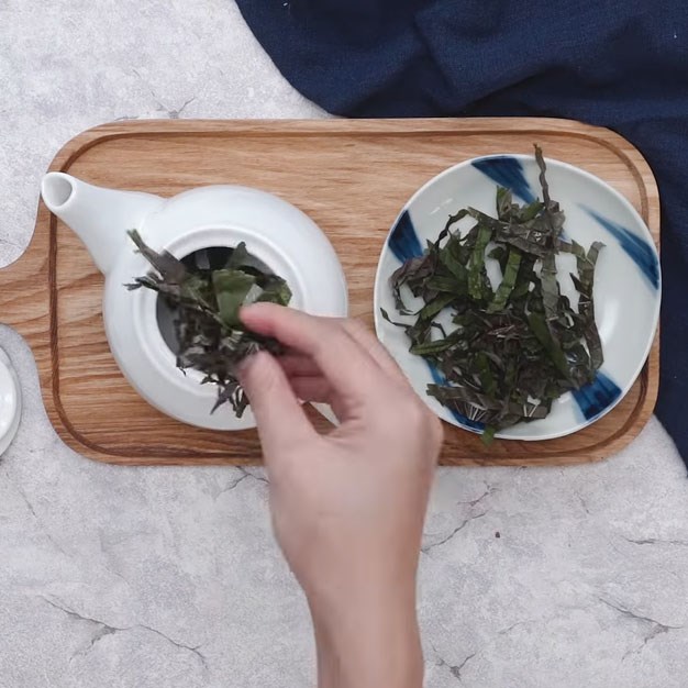 Bước 2 Pha trà Trà tía tô mật ong