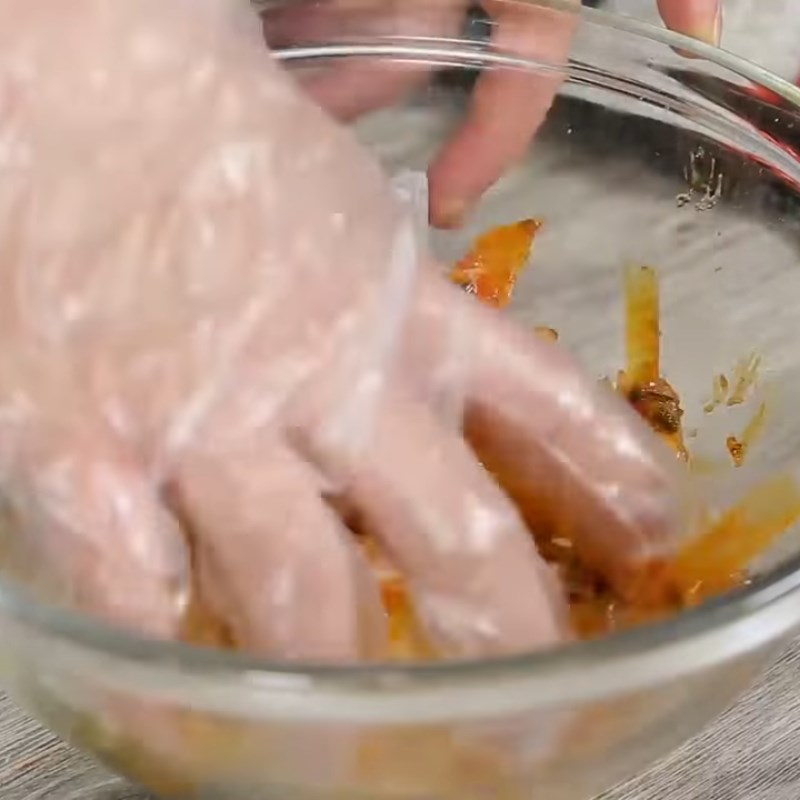 Bước 5 Trộn bánh tráng Bánh tráng trộn tóp mỡ