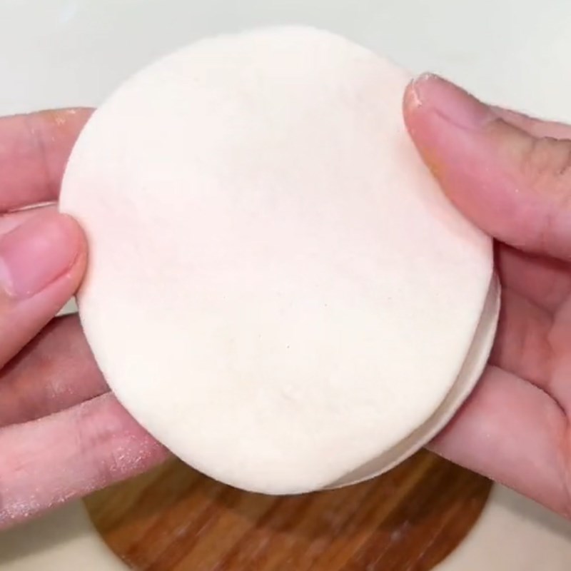 Bước 1 Trộn bột Bánh bao kẹp thịt (Công thức được chia từ Tiktok Cách Nấu Ngon cùng Cách Nấu Ngon)