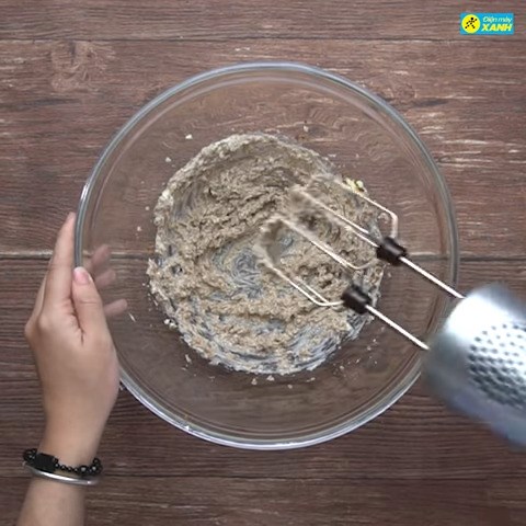 Bước 1 Trộn bột Bánh quy gừng