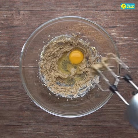 Bước 1 Trộn bột Bánh quy gừng