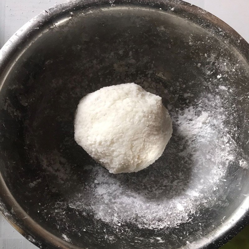 Bước 2 Trộn bột Bột chiên từ cơm nguội