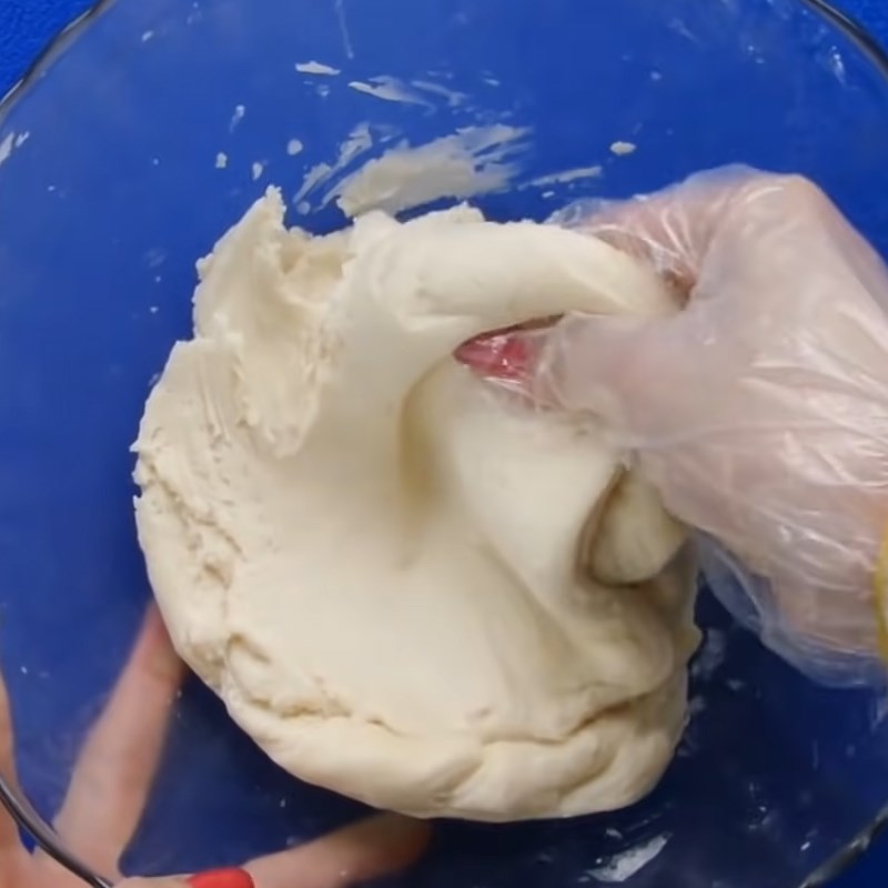 Bước 1 Trộn bột bánh Bánh đuông dừa