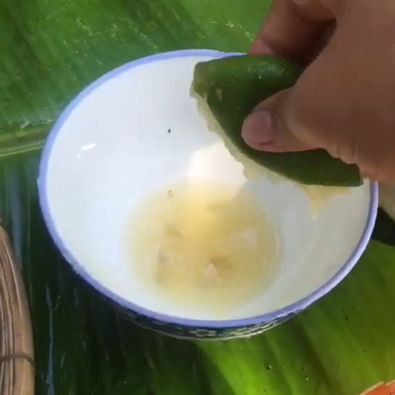 Bước 3 Trộn gỏi Gỏi đu đủ tôm khô