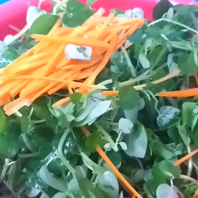 Bước 4 Trộn gỏi Gỏi rau càng cua ức vịt