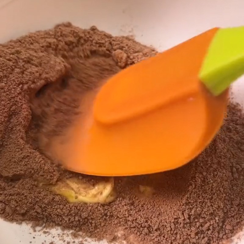 Bước 1 Trộn kem milo Bánh milo phô mai (Công thức được chia sẻ từ TikTok Cách Nấu Ngon cùng Cách Nấu Ngon)