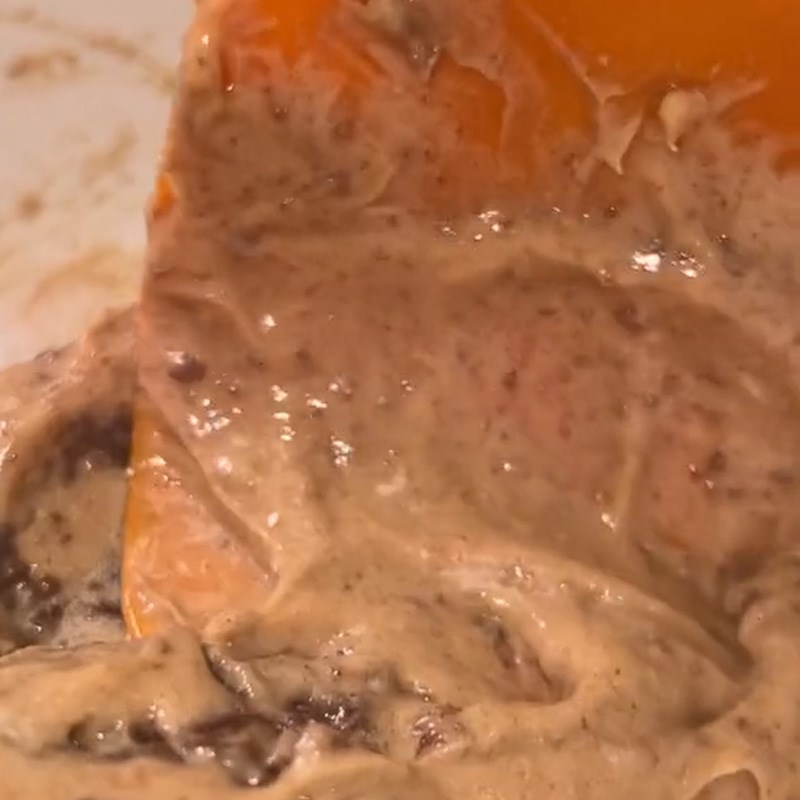 Bước 1 Trộn kem milo Bánh milo phô mai (Công thức được chia sẻ từ TikTok Cách Nấu Ngon cùng Cách Nấu Ngon)