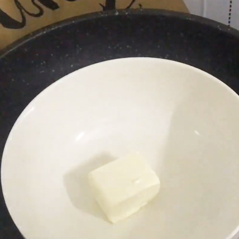 Bước 5 Trộn kem phô mai milo Bánh milo kem mặn (kem cheese)