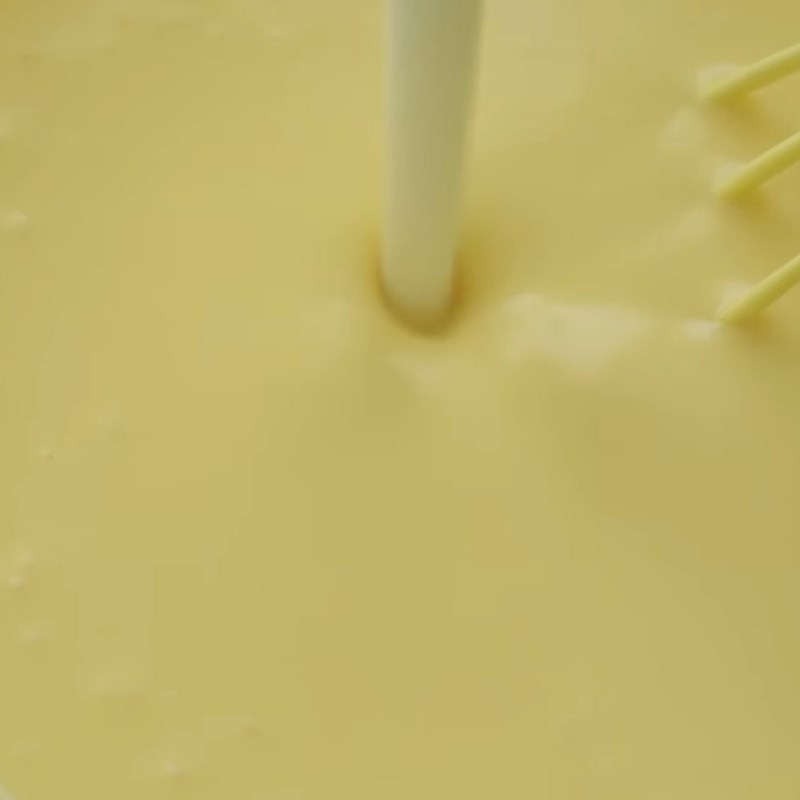 Bước 2 Trộn nguyên liệu Bánh kem phô mai cháy - Basque Burnt Cheese