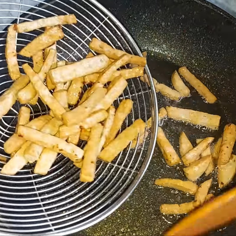 Bước 3 Trộn nhân bánh Bánh Trung Thu thập cẩm chay không cần lò nướng