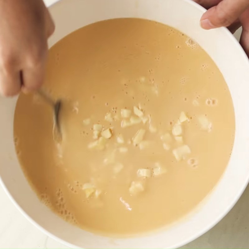 Bước 2 Trộn phô mai Kem phô mai - cheese ice cream