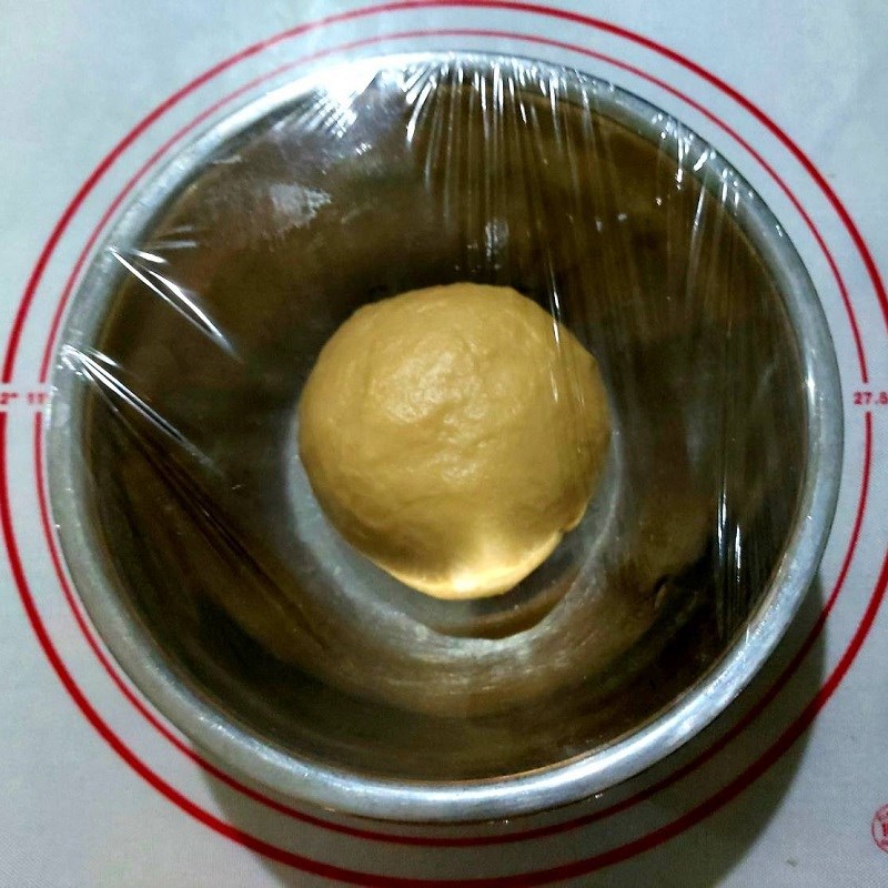 Bước 1 Trộn và nhồi bột Bánh mì chà bông
