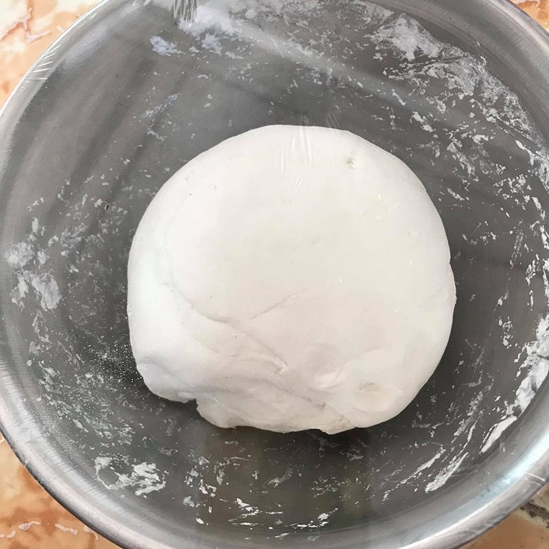 Bước 1 Trộn và ủ bột Há cảo hấp nhân tôm thịt (công thức được chia sẻ từ người dùng)