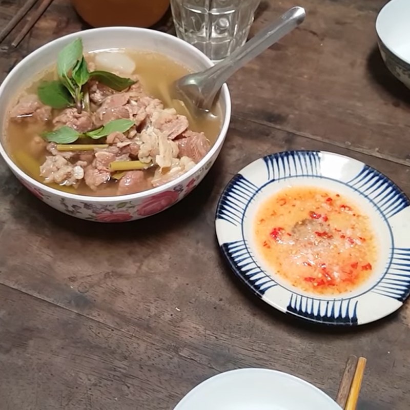 Bước 4 Thành phẩm Gân bò hầm sả