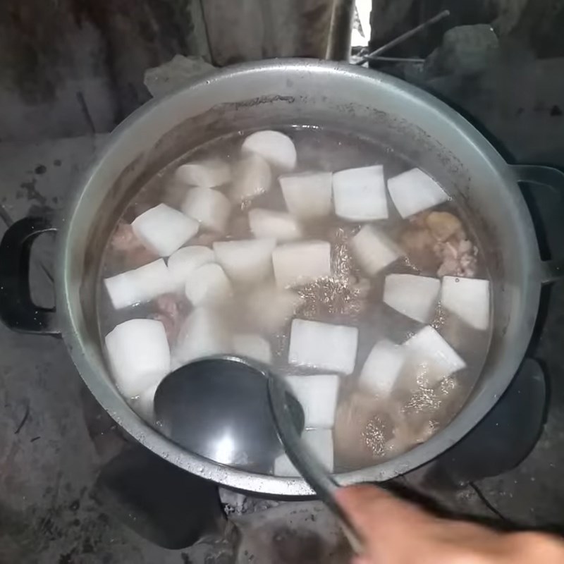 Bước 3 Hầm gân bò Gân bò hầm sả