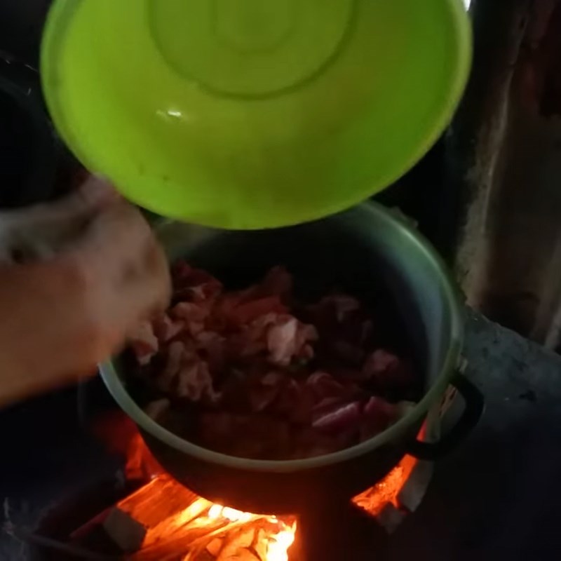 Bước 3 Hầm gân bò Gân bò hầm sả